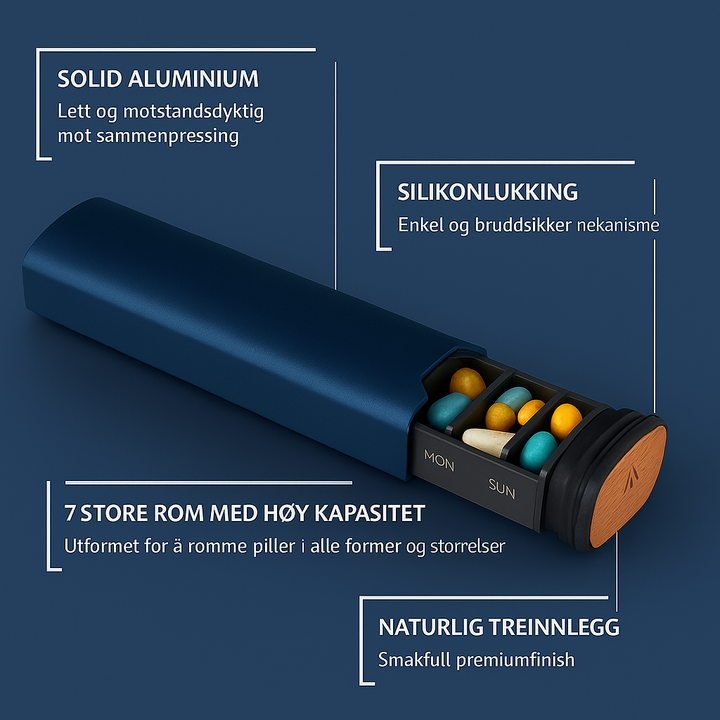 PillPal™ 7-Dagers Pilleboks