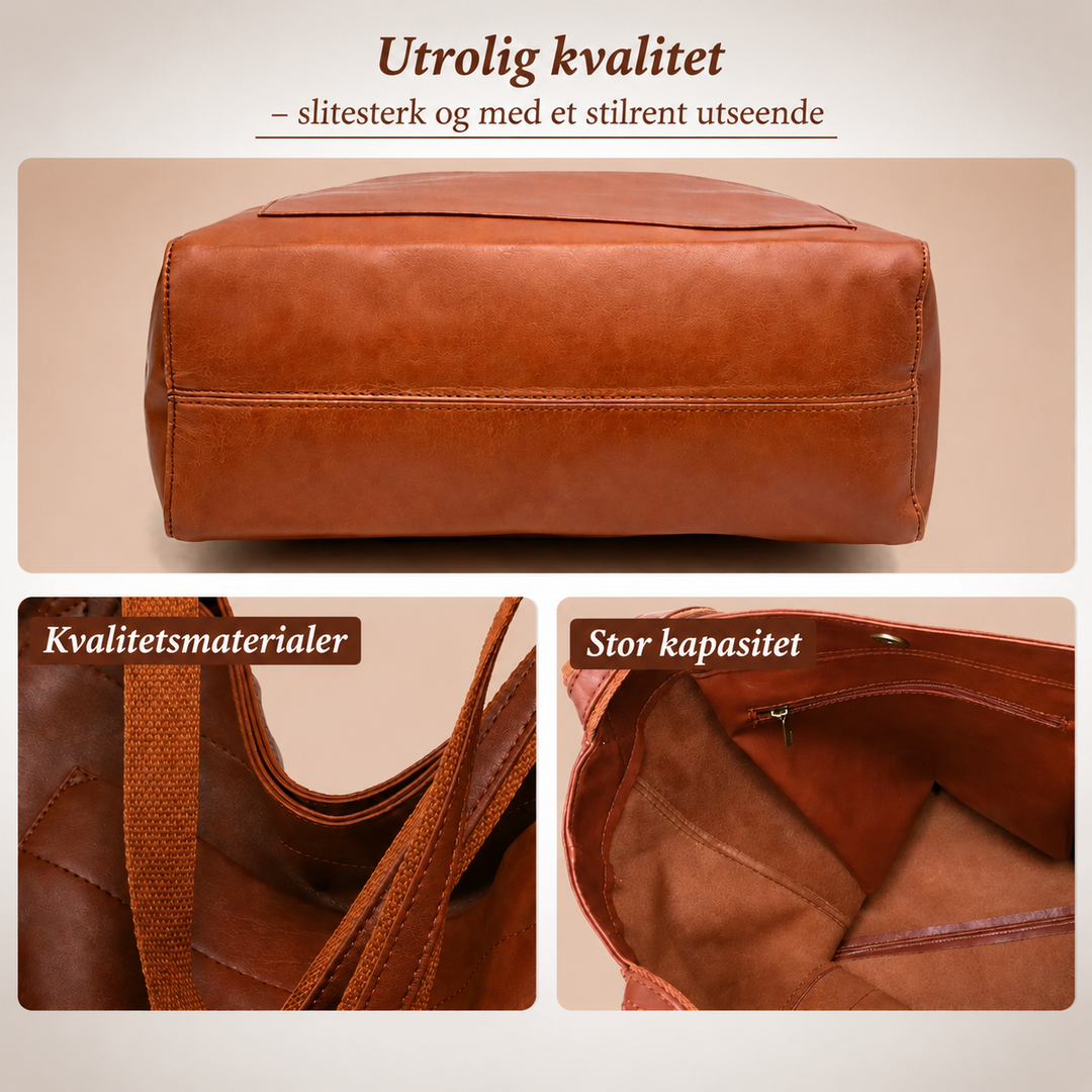 Jorleif™ | Klassisk tote-veske med tidløs karakter