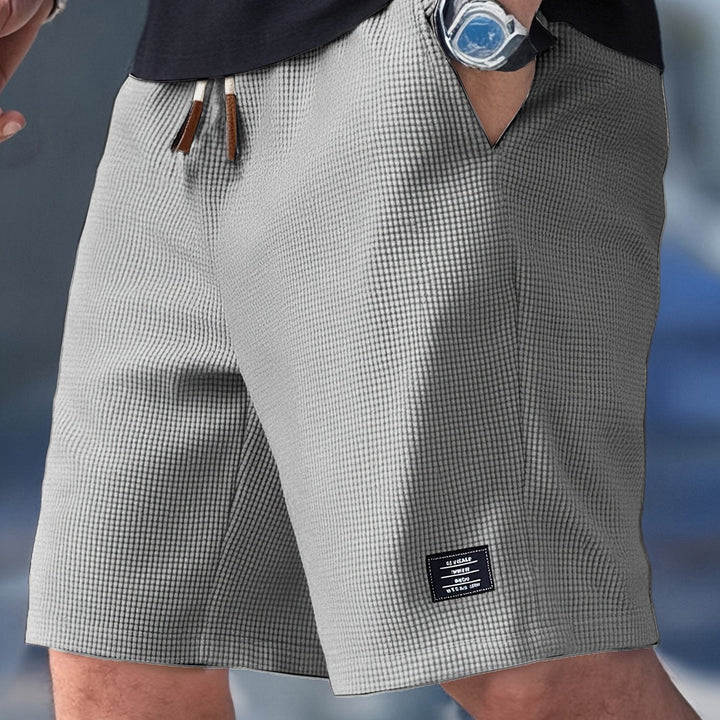 Korte bukser herre | Komfortable sommershorts med elastisk talje