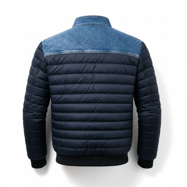 Jori™ | Stilig Polstret Denimjakke
