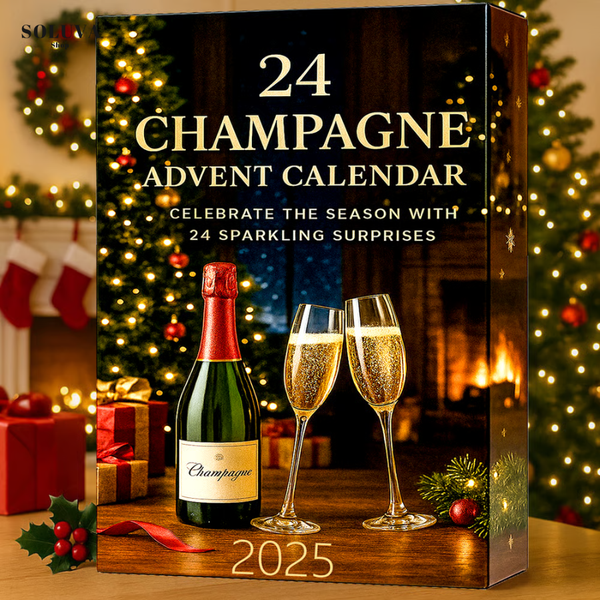 Champagne julekalender 2025 – 24 dager fylt med fest & nytelse 🥂🎄