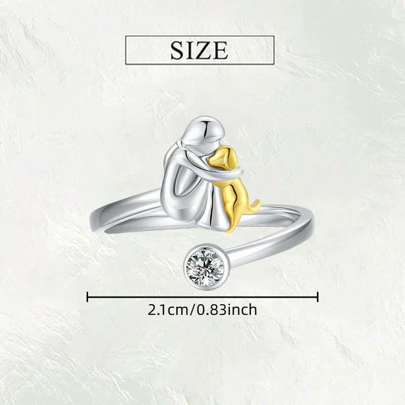 Rose™| Ring med stein