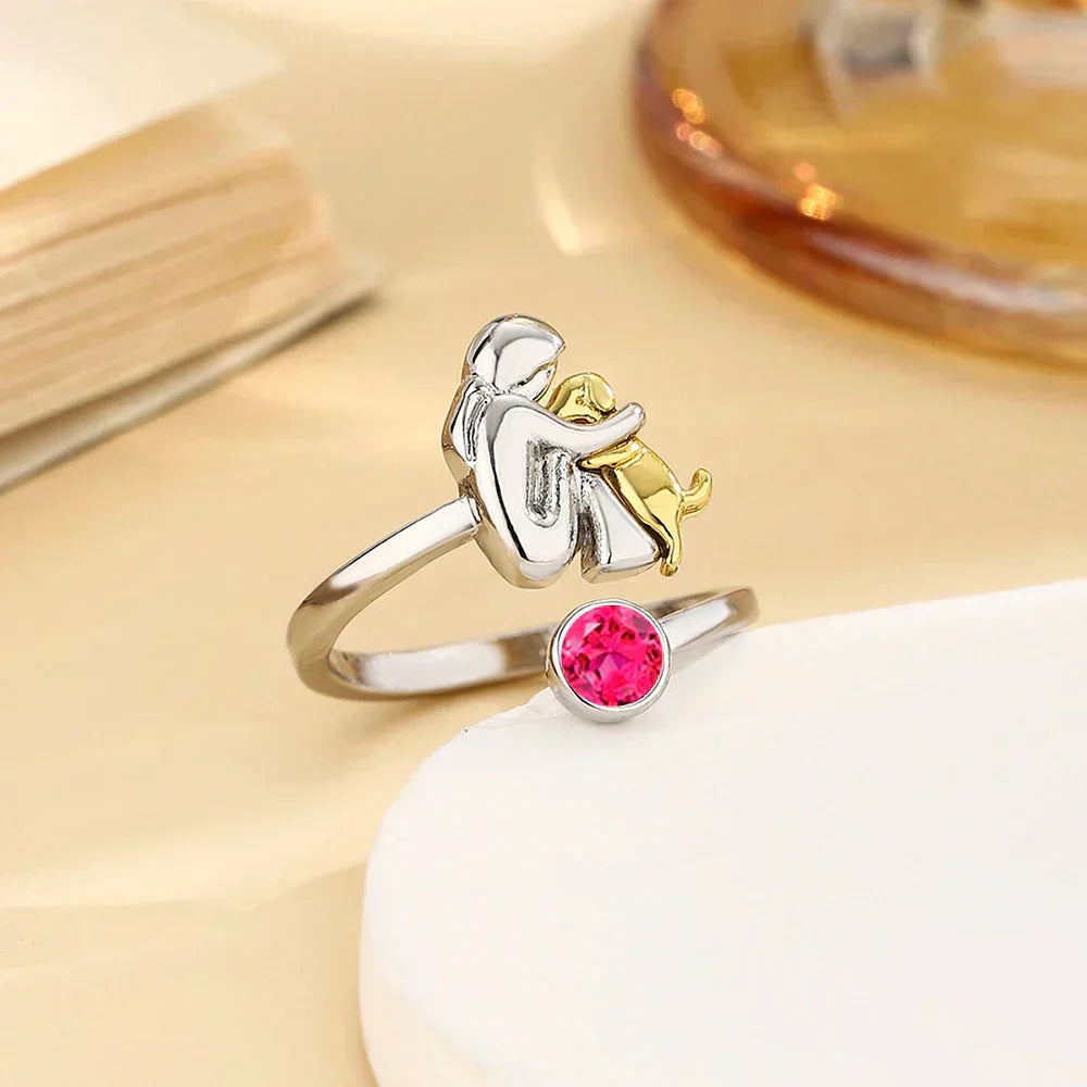 Rose™| Ring med stein