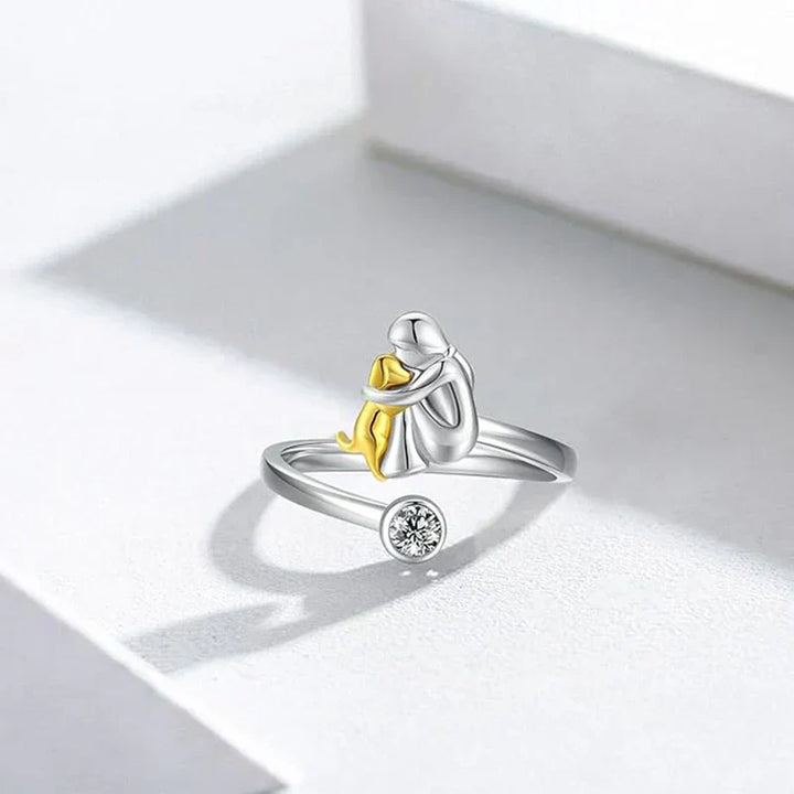 Rose™| Ring med stein