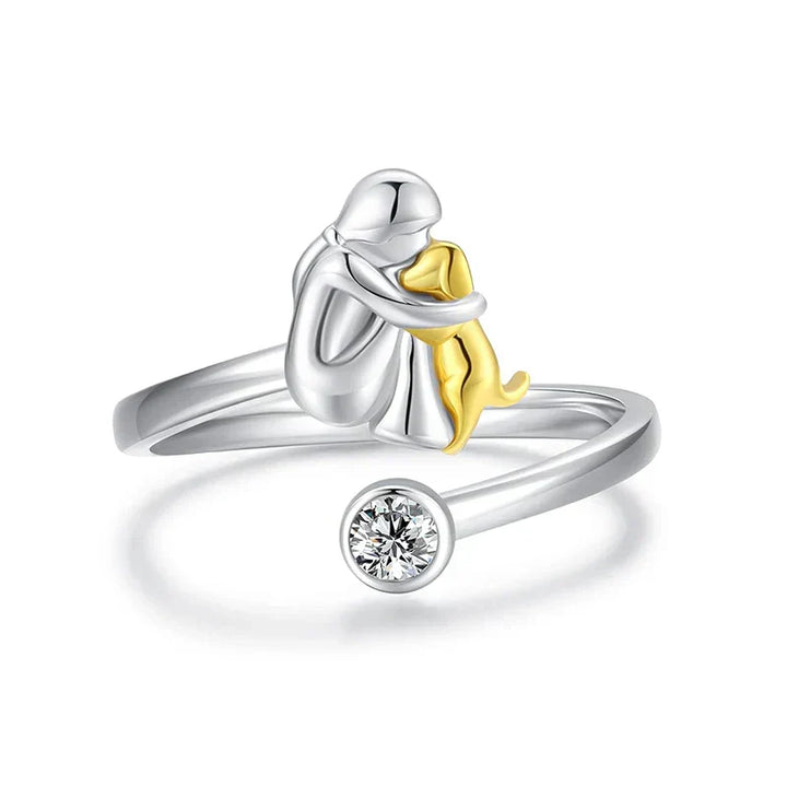 Rose™| Ring med stein