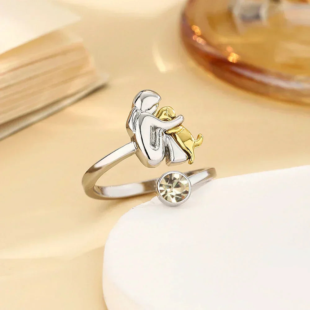 Rose™| Ring med stein