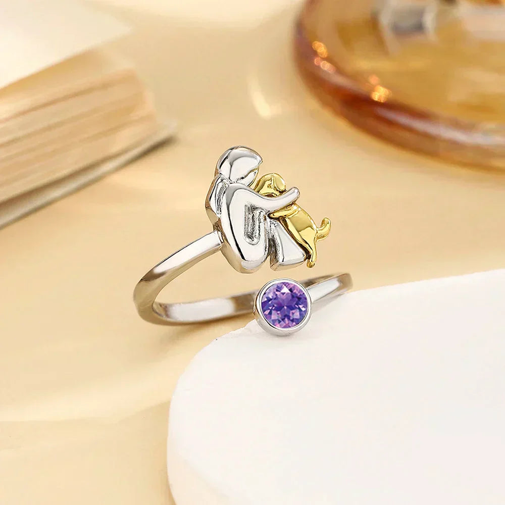 Rose™| Ring med stein