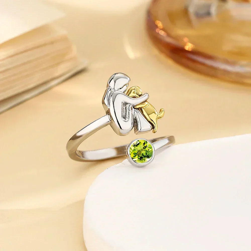 Rose™| Ring med stein