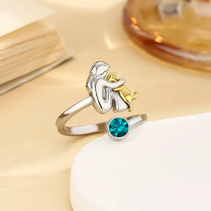 Rose™| Ring med stein