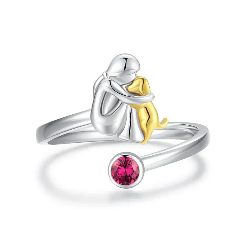 Rose™| Ring med stein