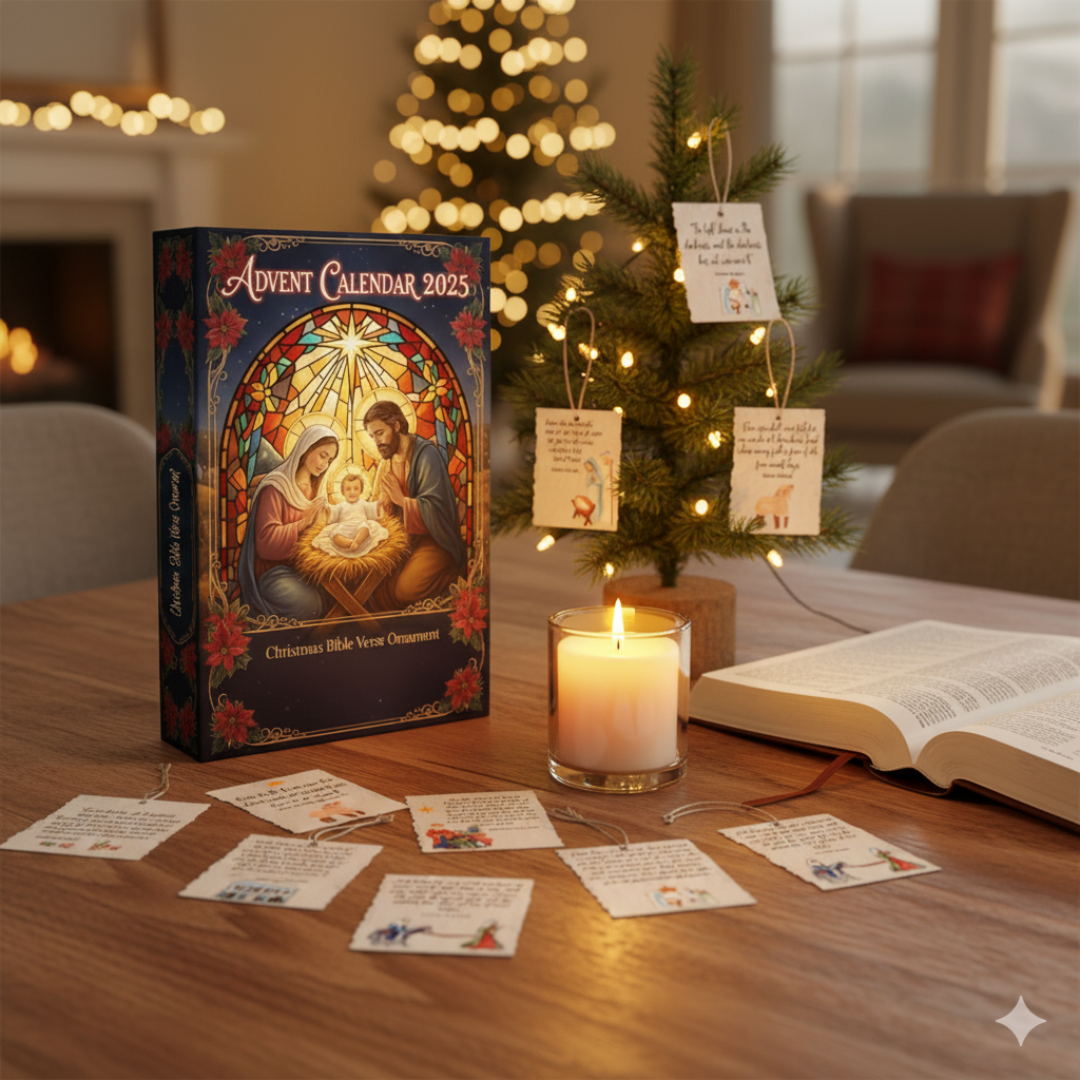 ✝️🌟 Bibelvers Julekalender 2025 – En Reise av Tro, Håp og Glede