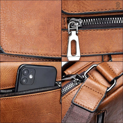 Gjerlaug™ | Praktisk og stilfull unisex skulderveske